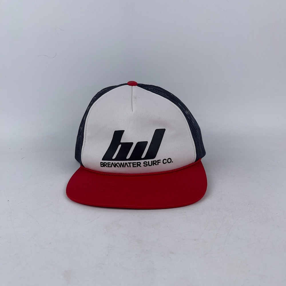 Richardson Breakwater Surf Co Trucker Hat Men Multi Adjustable Mesh Snapback Cap